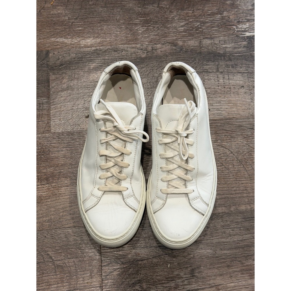 Common Projects Original Achilles Low White Leather Sneakers 3701 38 0506